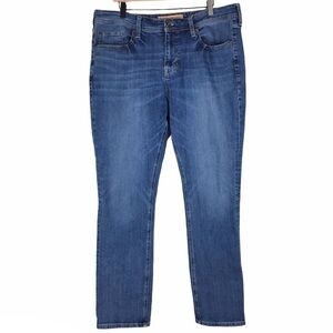 SEVEN7 Jeans Slim Straight Fit Medium Wash Stretch Premium Denim Size 38 x 32